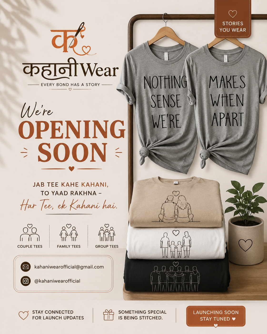KahaniWear Opening Soon